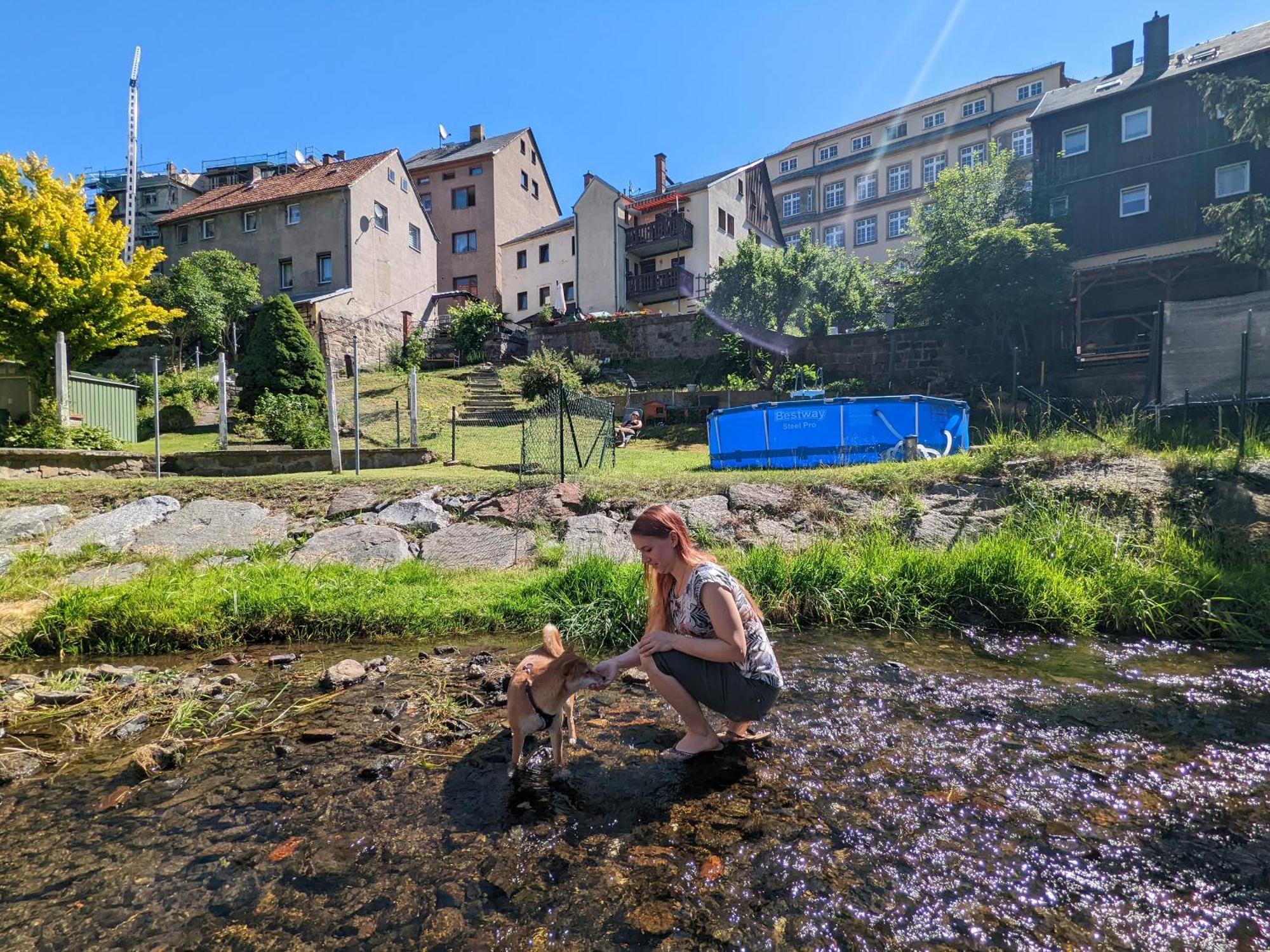 세브니츠 Uo2 - Urlaubsmagie - Garten, Whirlpool, Sauna 아파트 외부 사진