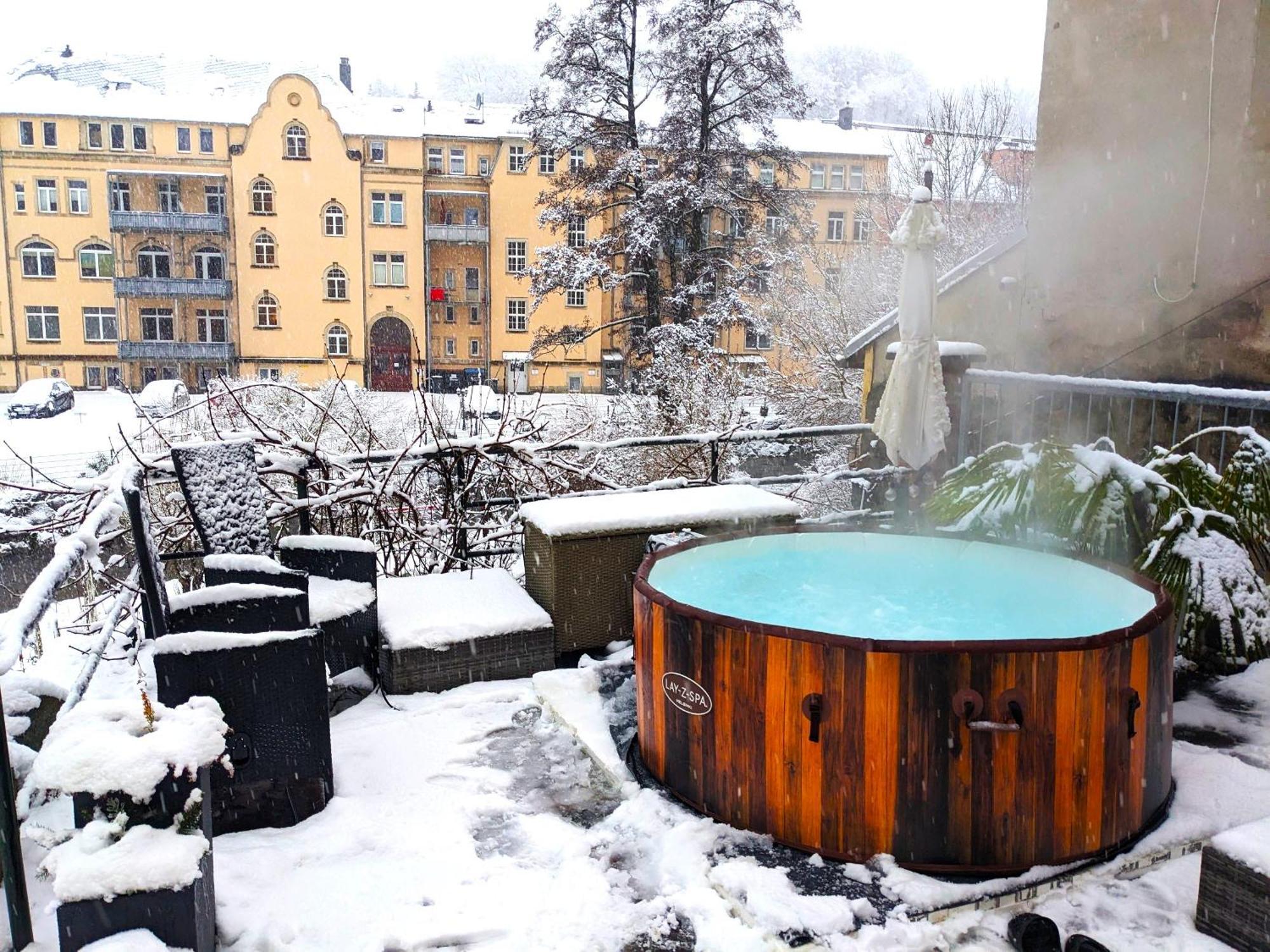 세브니츠 Uo2 - Urlaubsmagie - Garten, Whirlpool, Sauna 아파트 외부 사진