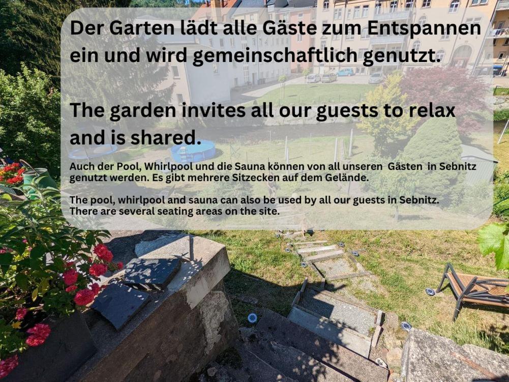 세브니츠 Uo2 - Urlaubsmagie - Garten, Whirlpool, Sauna 아파트 외부 사진